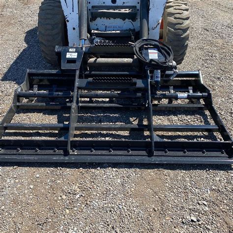 used skid steer land plane|skid pro land leveler.